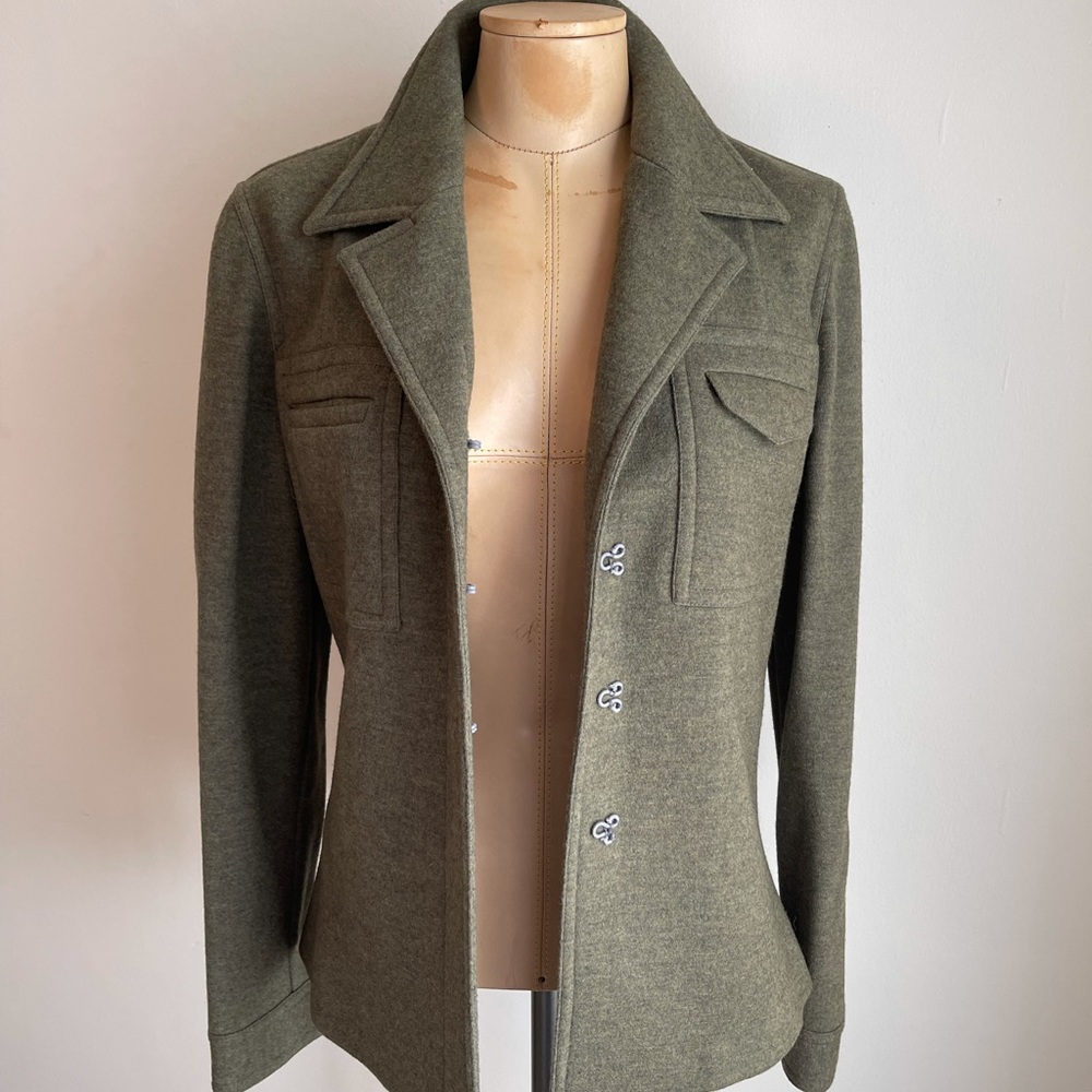 Vintage Marc Jacobs Collection olive green jacket